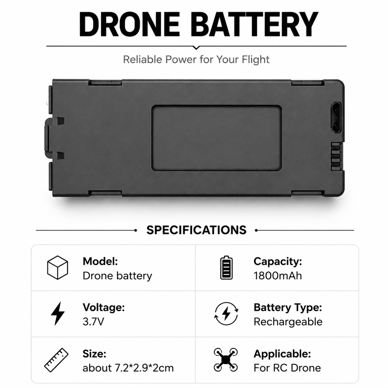 RCドローン用充電式リチウムイオンバッテリー,e88,e88 - Eachine Drone E58 のレビューと価格