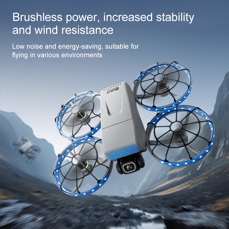 新型ミニ折りたたみドローンG63 光学フロー技術搭載 8Kプ - Drone Camera Professional のレビューと価格