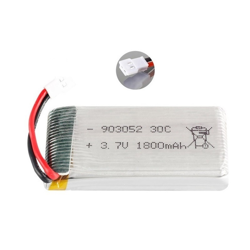 アップグレード 3.7v 1800mAh リポバッテリー K - Eachine Drone E58 のレビューと価格